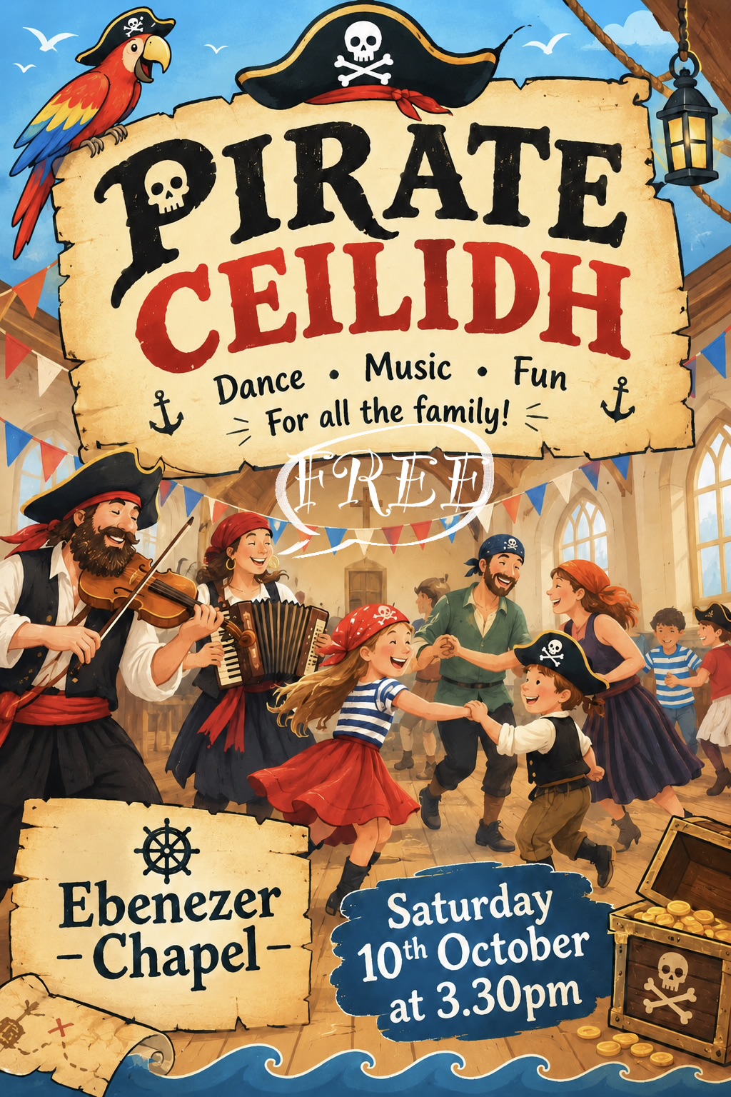 Harwich Shanty Festival 2026 PIRATE CEILIDH